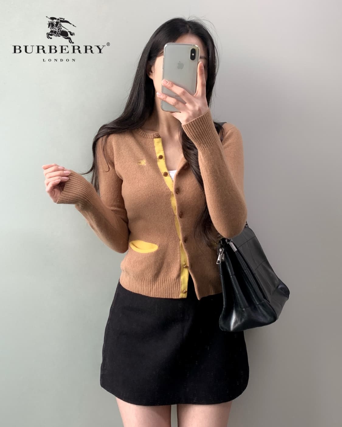 버버리 블루라벨 가디건 상품이미지2