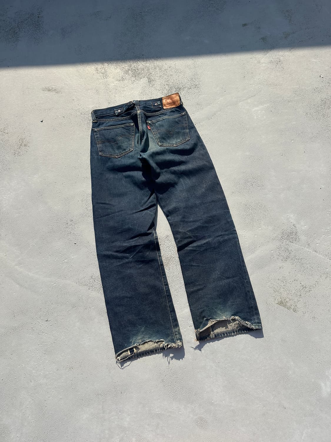 90s 리바이스 LVC 201xx 발렌시아 공장 Big E 셀비지 데님 상품이미지7