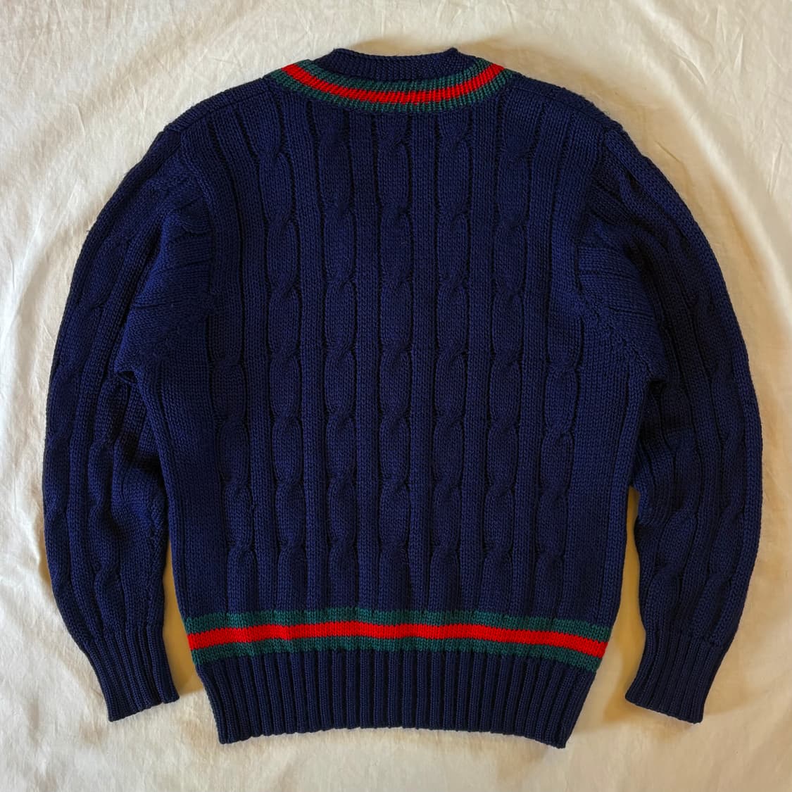 (105) 90s 스코틀랜드 John Tulloch 울 크리켓 니트  상품이미지8