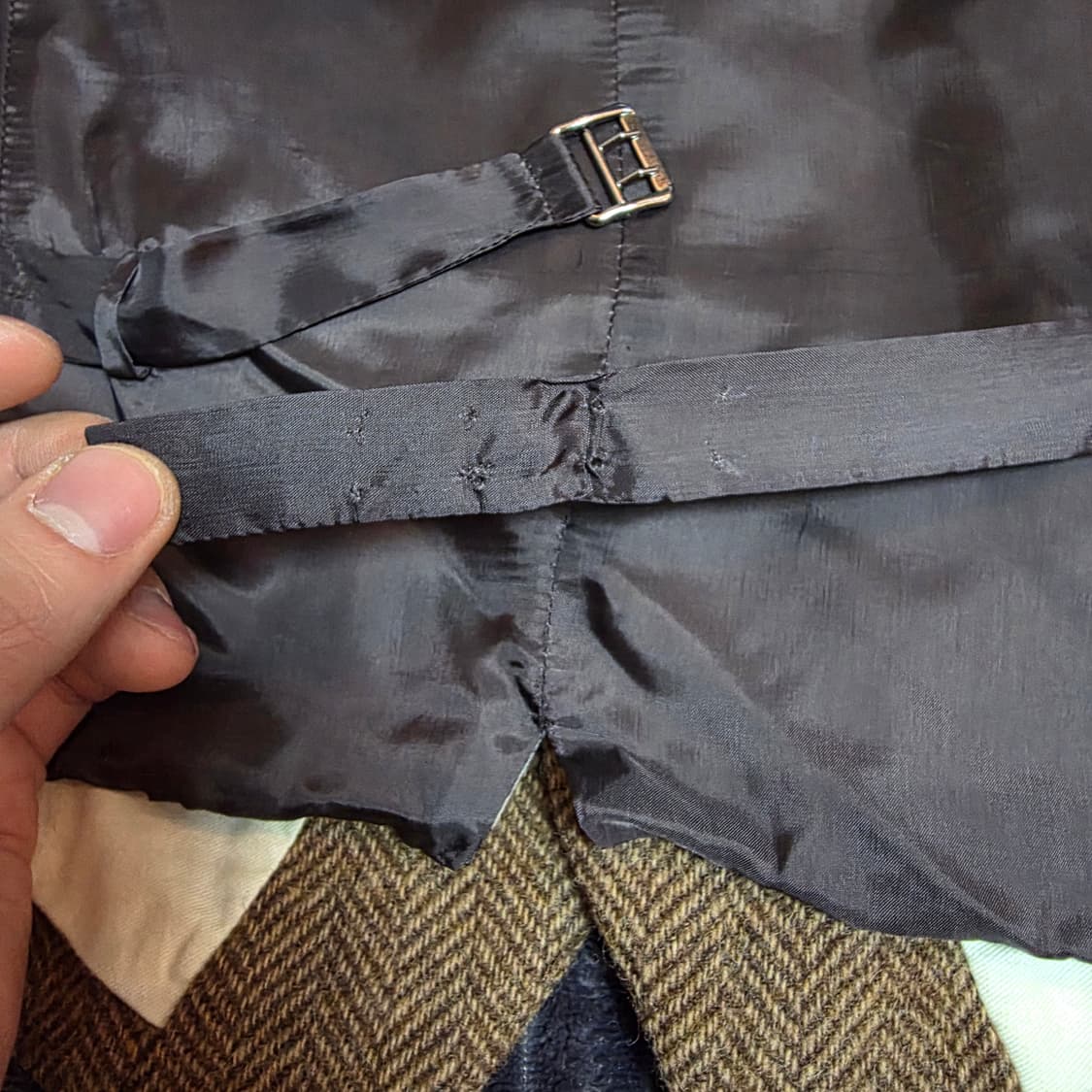 폴로 포르투갈메이드 헤링본투피스자켓 브라운 42R 상품이미지9