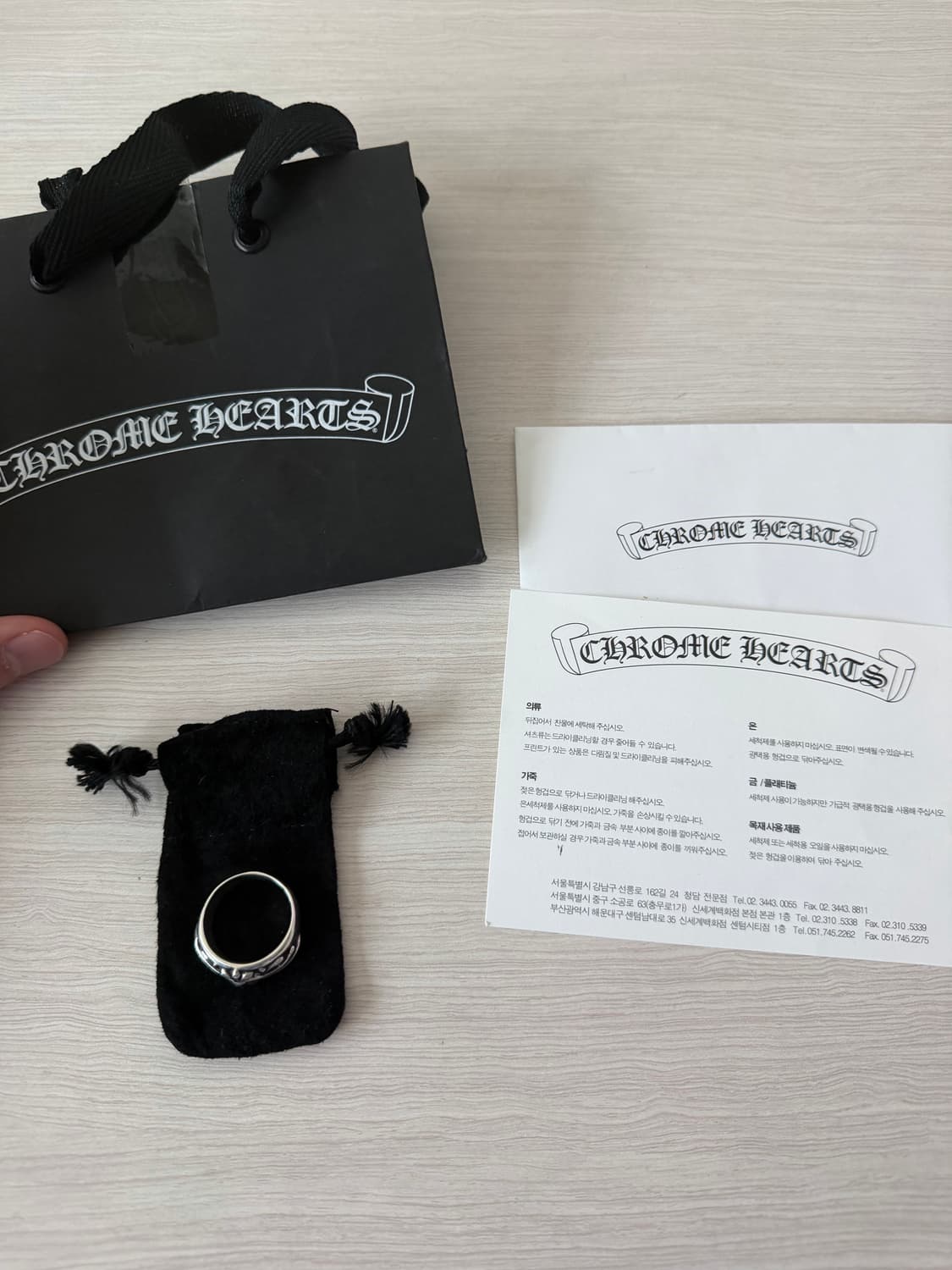 [22호] 크롬하츠 플로랄 링 상품이미지2