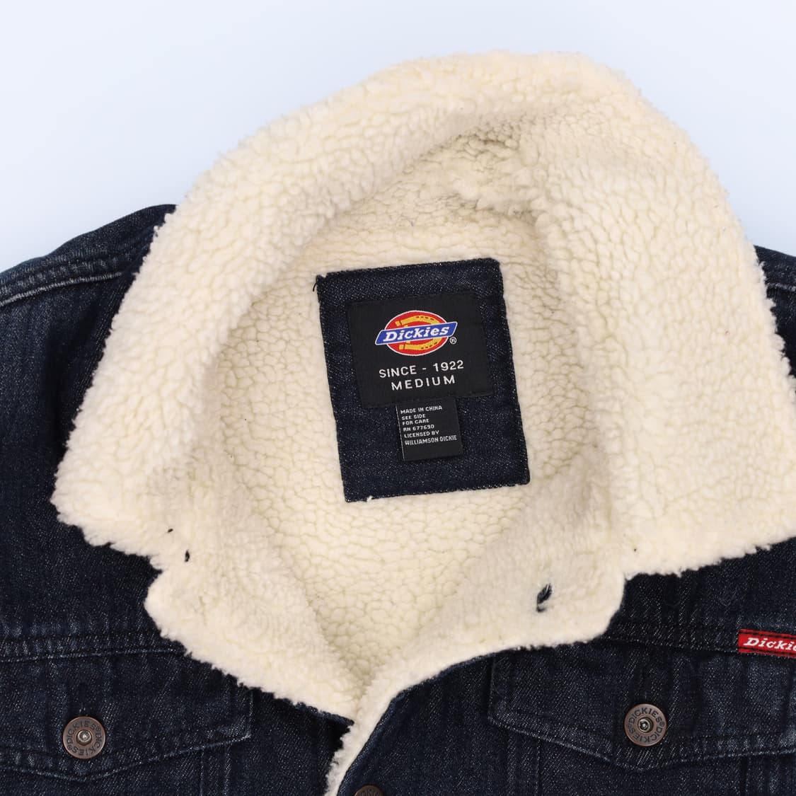 [M] 디키즈 쉐르파 양털 데님 자켓 청자켓 0115J  상품이미지4