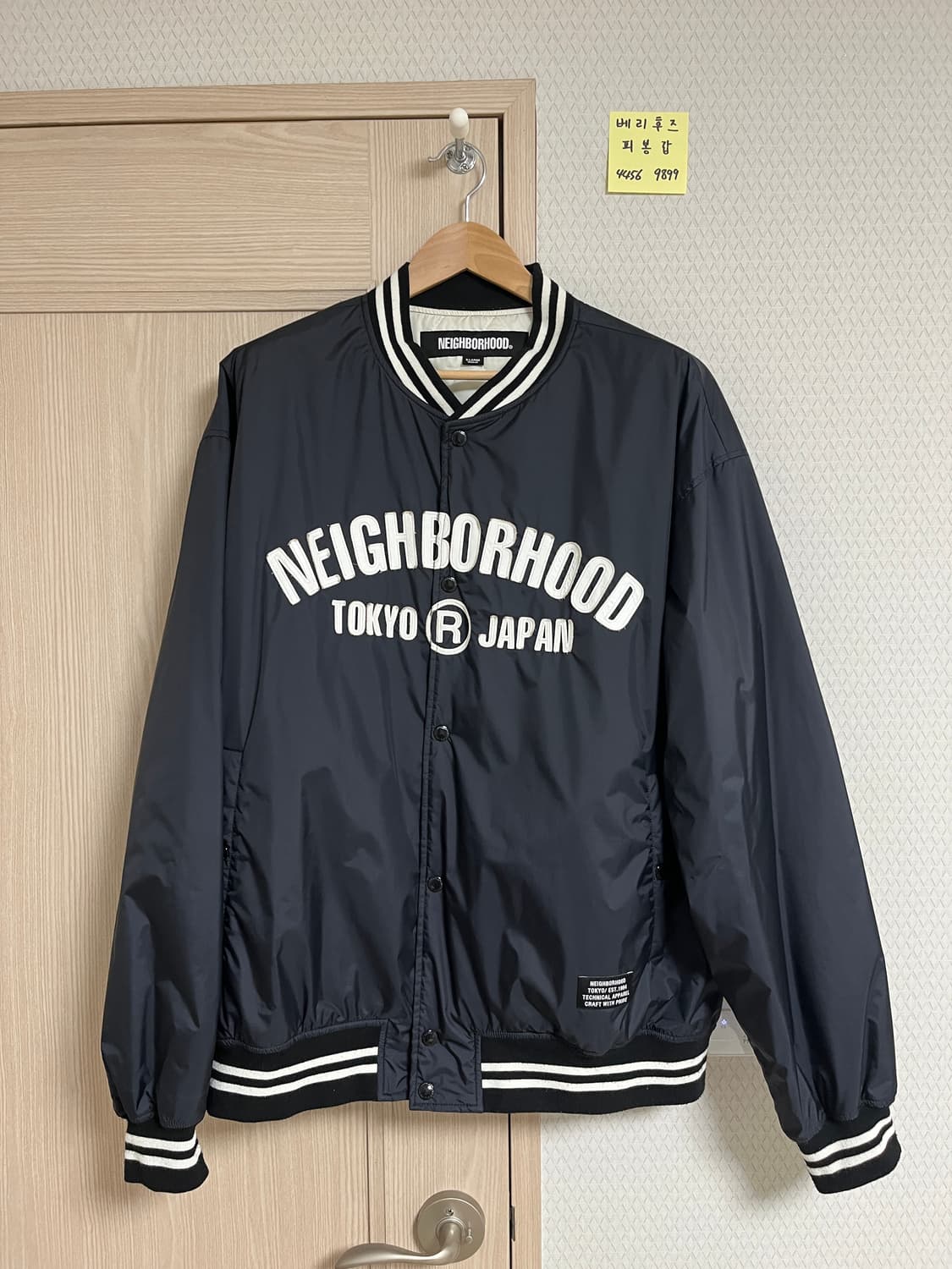 (XL) 네이버후드 22AW 비비(BB) 자켓 블랙 상품이미지2