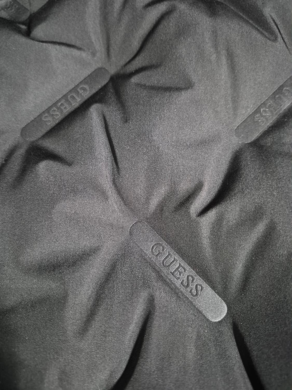 게스 블랙 다이아몬드 퀼팅 패딩 점퍼 남성100 상품이미지4