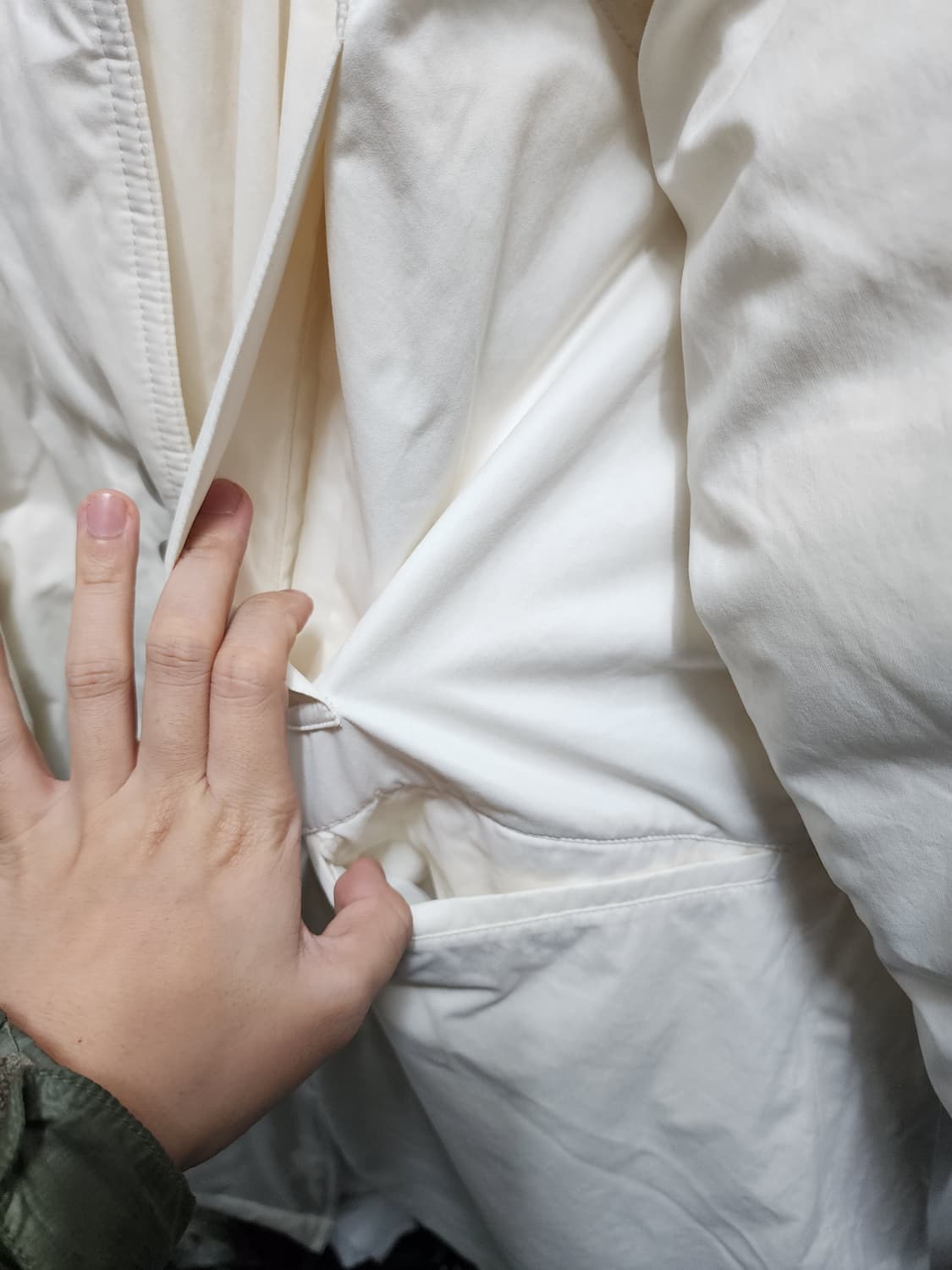 (원가139만원) 한섬 system 구스다운 루즈핏  상품이미지5