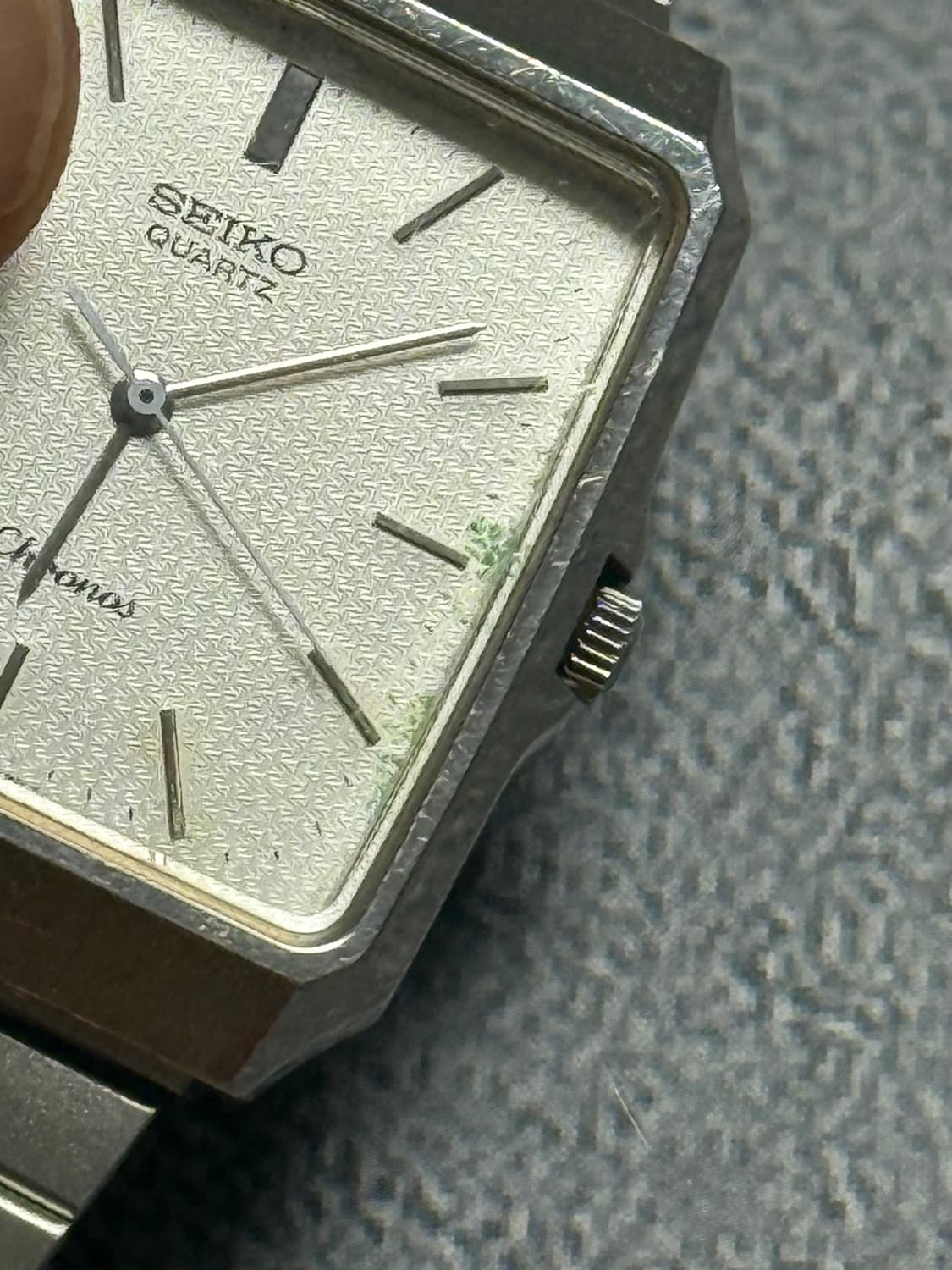 세이코 Seiko Chronos 쿼츠 스퀘어 상품이미지3