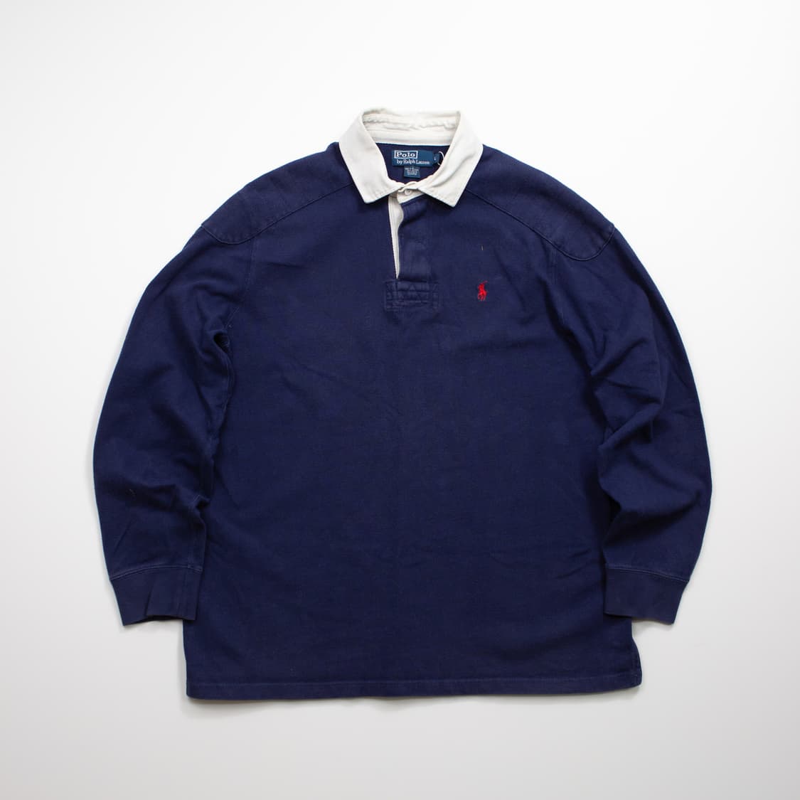 폴로 랄프로렌 아이코닉 네이비 럭비 셔츠 상품이미지1