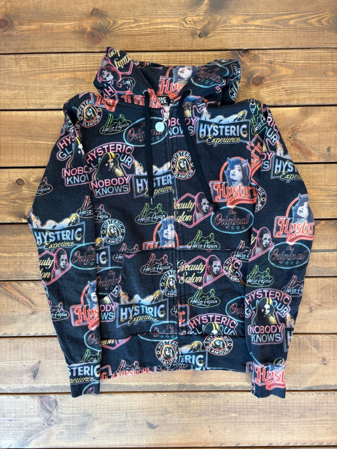 히스테릭글래머 패턴 후드집업 상품이미지7
