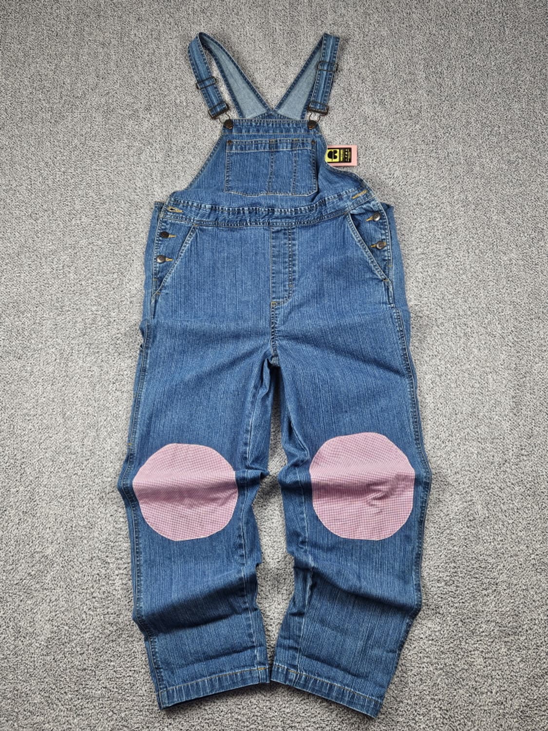 IN DUE TIME 데님 패치드 워크 오버롤 ( S ) / 10311 상품이미지1