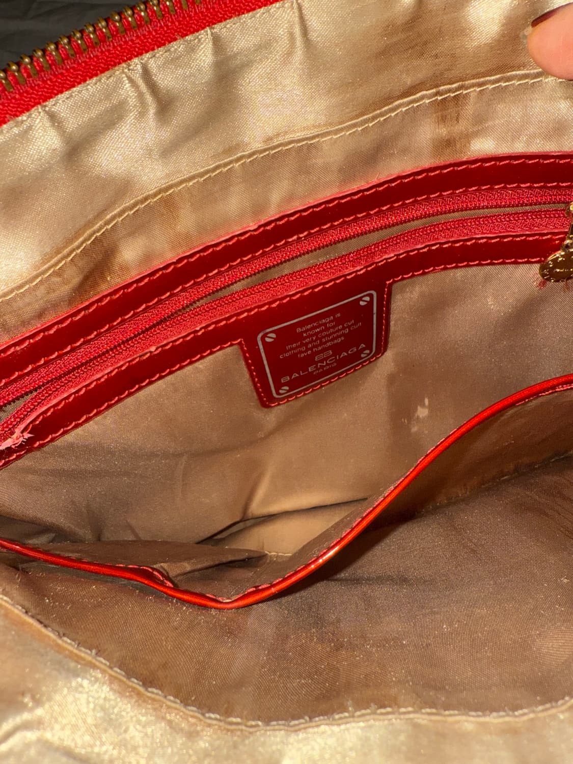 발렌시아가 빈티지 체인 토트백  상품이미지4