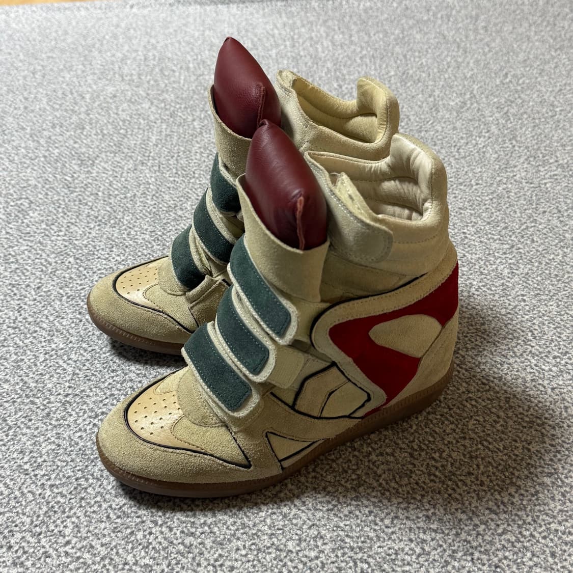 [정가 115만원] 이자벨마랑 스웨이드 스니커즈 230 상품이미지5