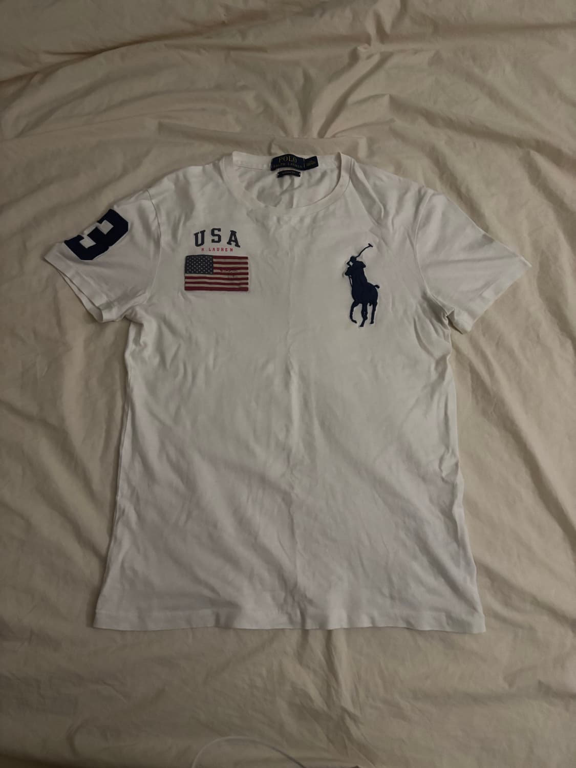 폴로 빅포니 usa 성조기 반팔티 상품이미지1