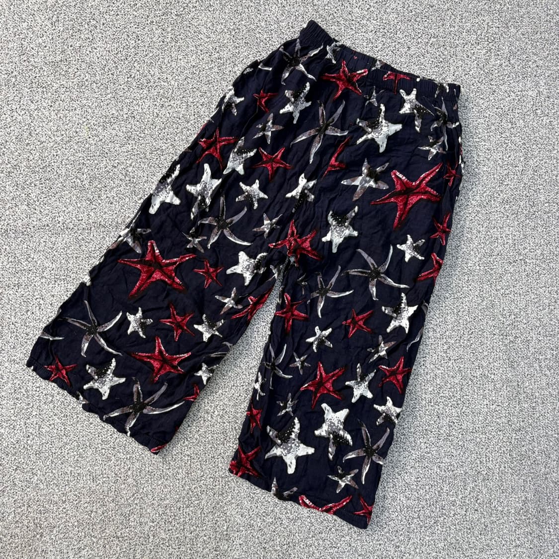 실측 여성 시원한 린넨 잠옷 바지 0416J 상품이미지2