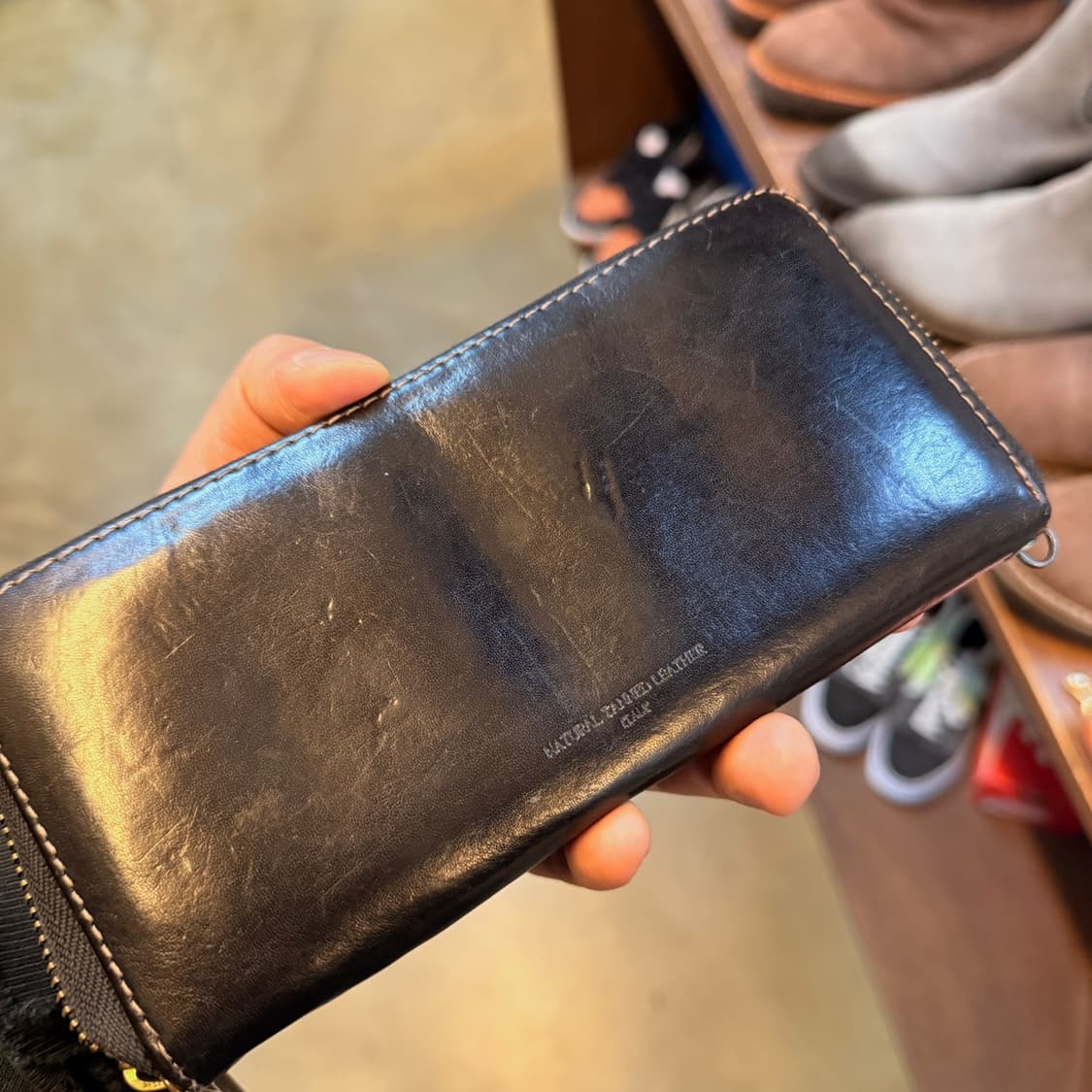 타케오 키쿠치 이탈리아 천연가죽 레더 장지갑 상품이미지5