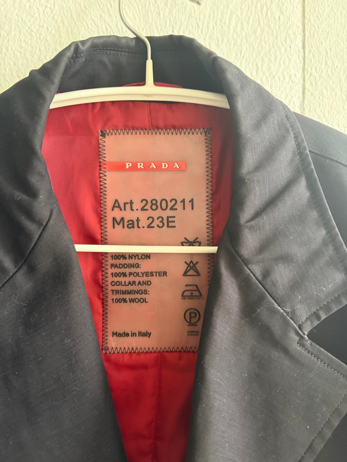 프라다 블레이저 자켓 상품이미지3