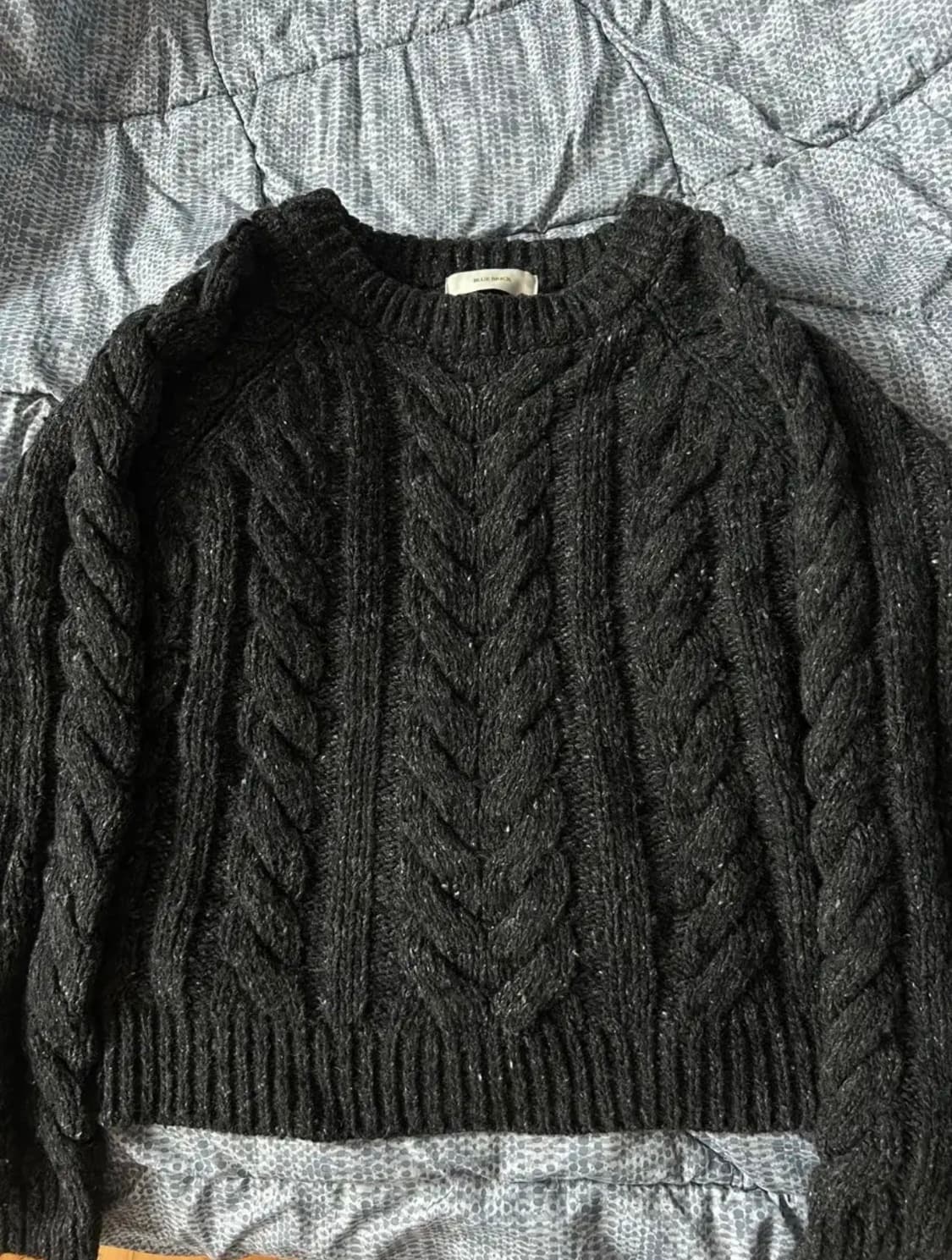 블루브릭 카빈니트 차콜 상품이미지2