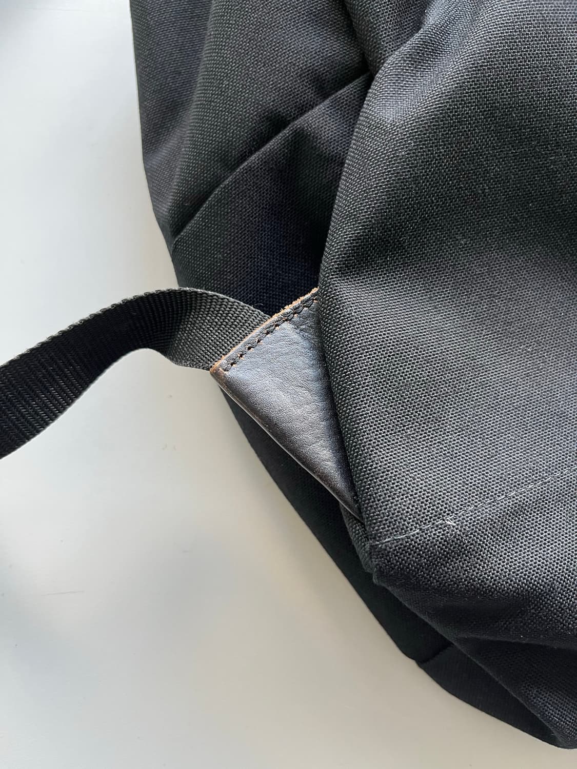 꼼데가르송 옴므 플러스 오버사이즈 나일론 백팩 미디움 블랙 상품이미지3