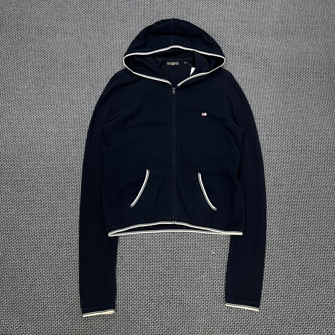 폴로진스 네이비 후드집업 상품이미지1
