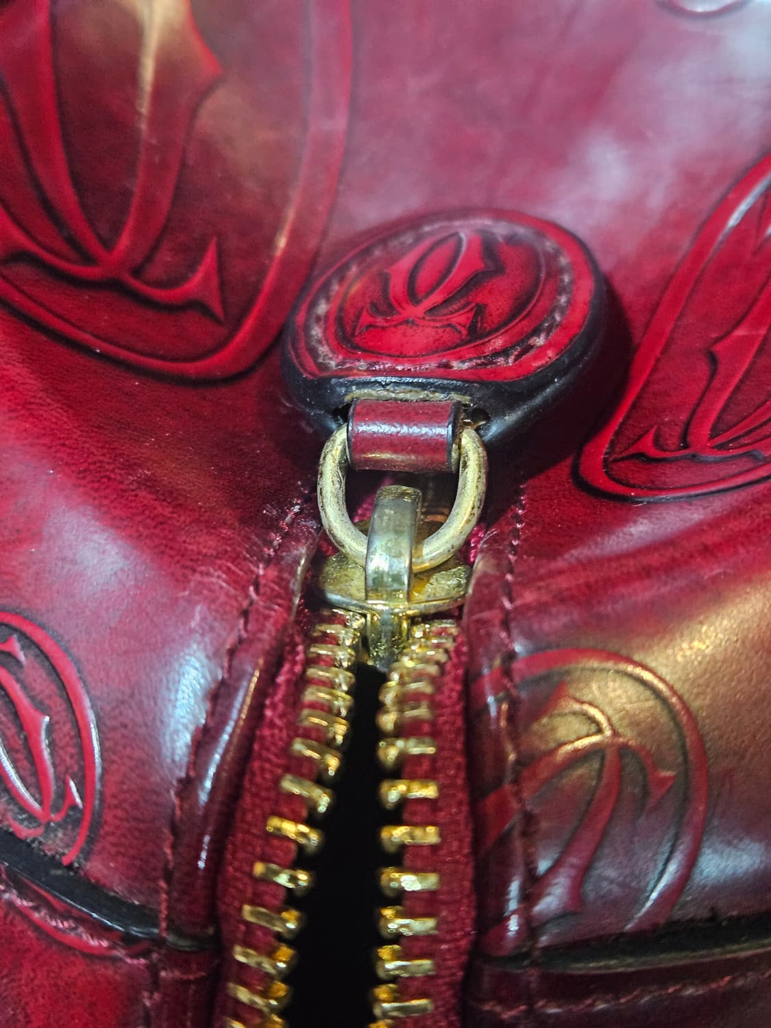 Cartier Vintage Must Boston Bag  상품이미지4