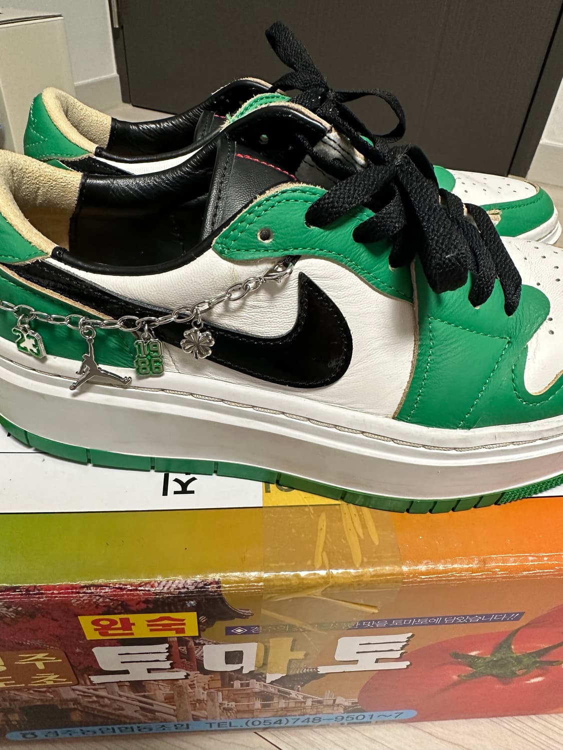 나이키 조던1 엘리베이트 로우 SE 럭키그린 265 상품이미지2