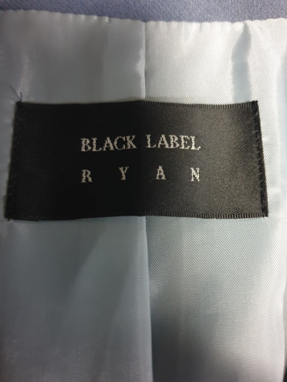 블랙라벨 리안 우먼스 미니멀 정장 셋업 파스텔블루 (S) 상품이미지3