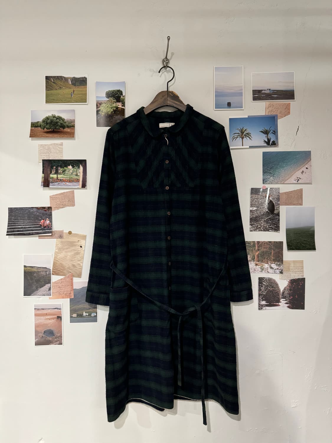 samansa mos2 체크 원피스 상품이미지1