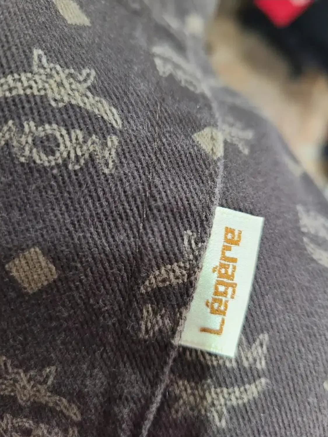 MCM LEGERE 엠씨엠 레게제 로고 면바지 상품이미지5