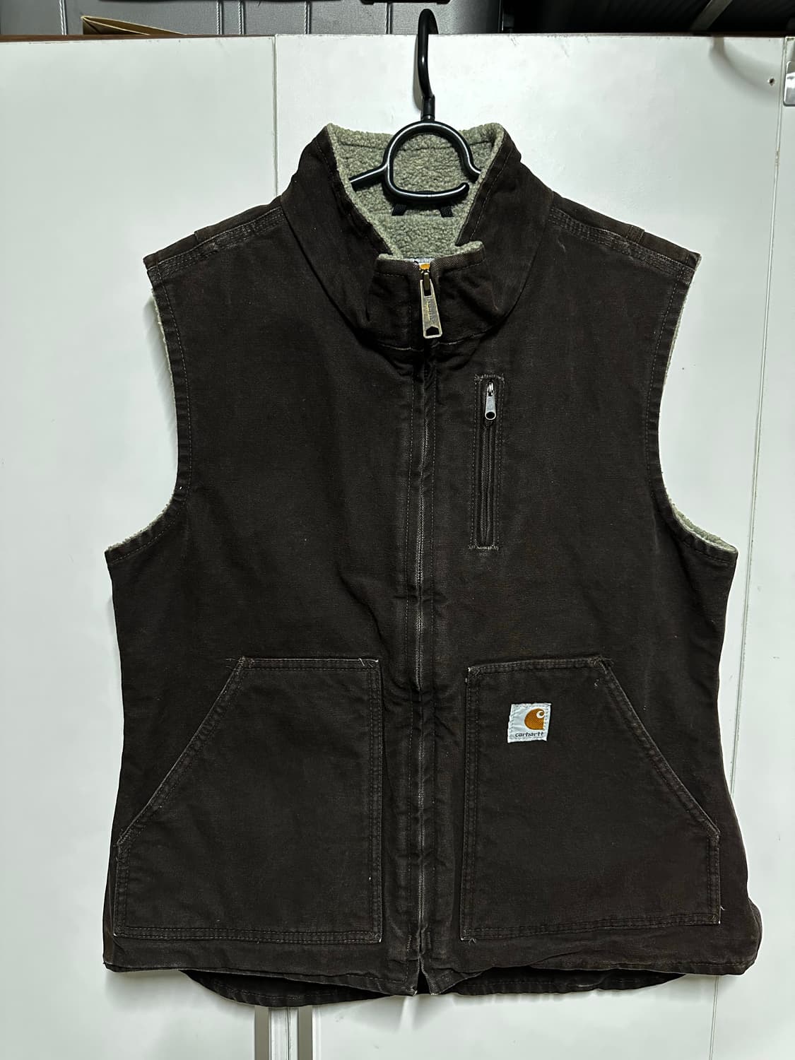 칼하트 브라운 조끼 상품이미지2