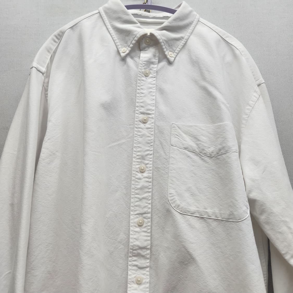 유니클로xJW앤더슨 원포켓 오버핏 셔츠M(L) 상품이미지2