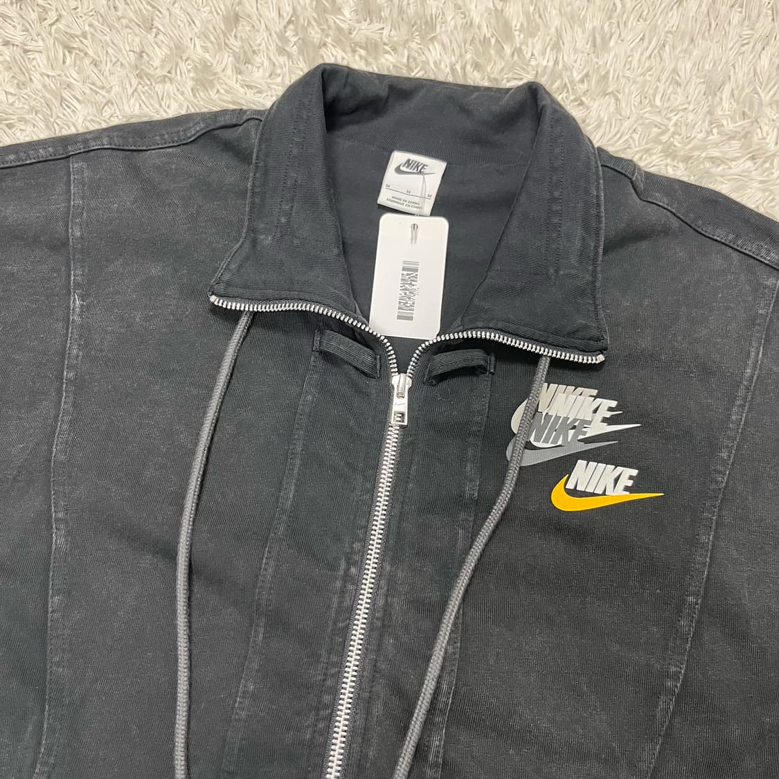 Nike washed denim full-zip jacket 상품이미지6