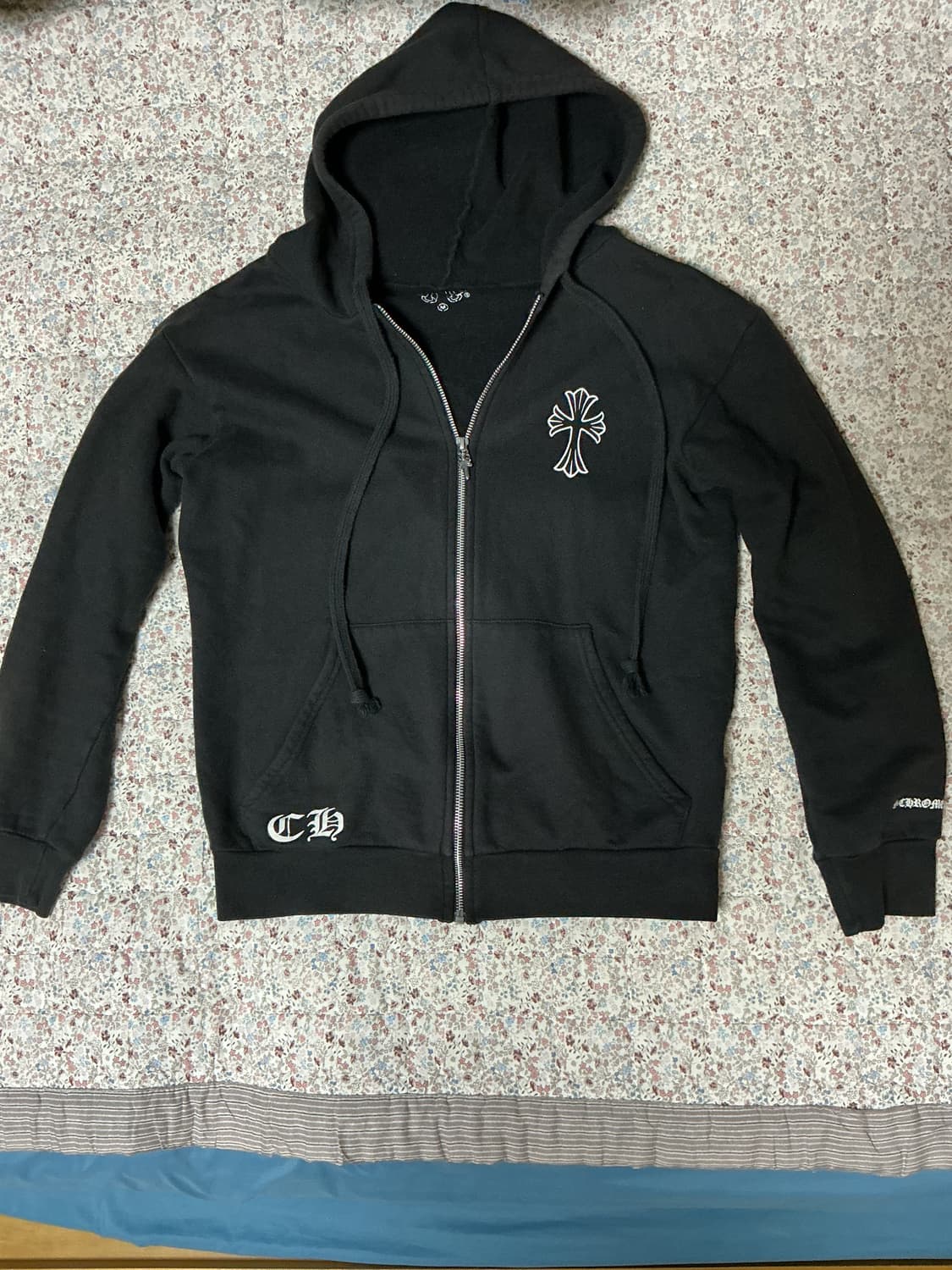 크롬하츠 트리플 크로스 후드집업 사이즈 m 상품이미지2