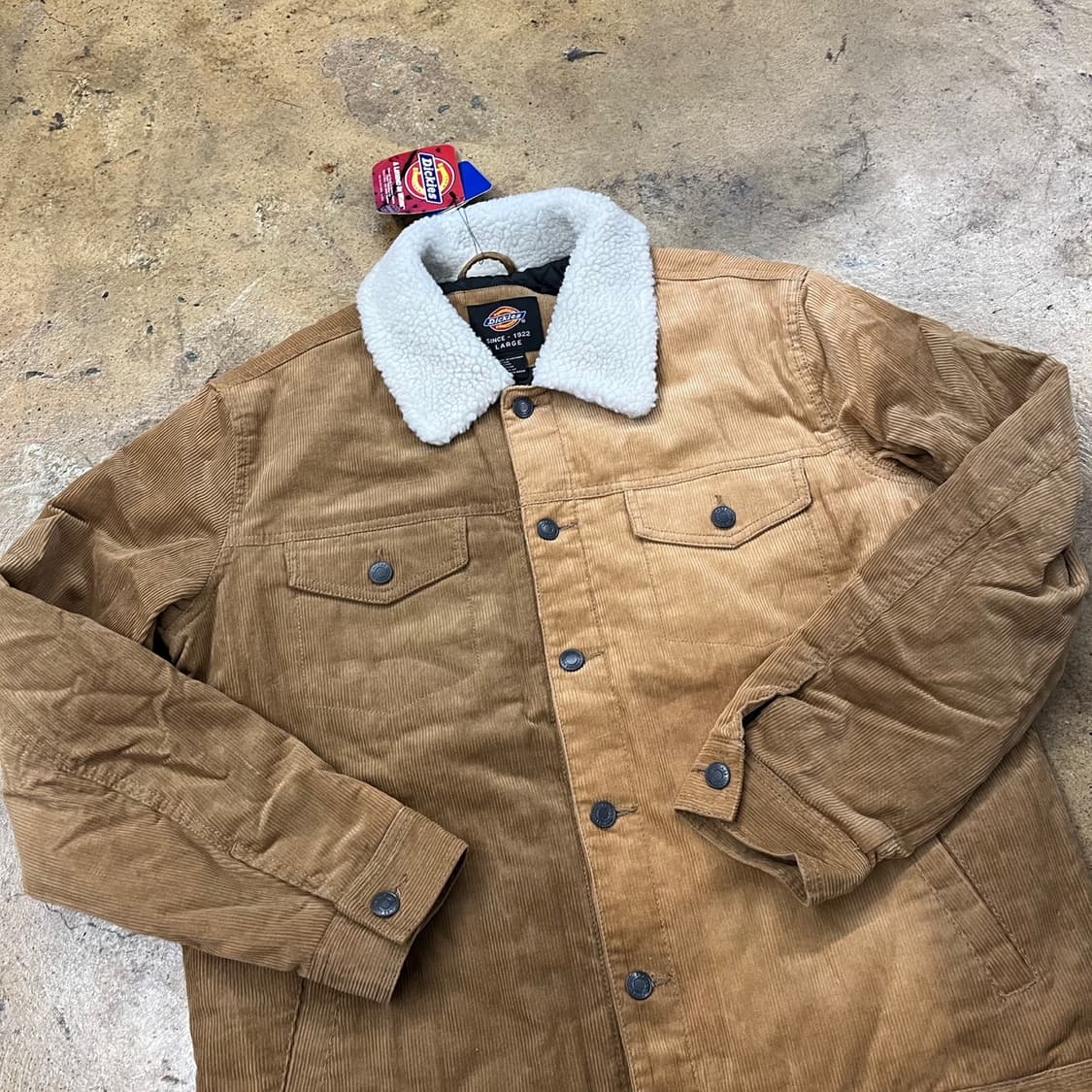 [정품/L] 디키즈 코듀로이 쉐르파 자켓 b14 상품이미지1