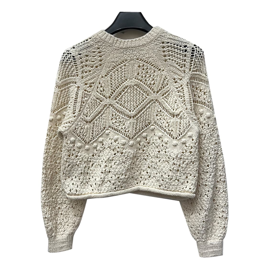 ZARA 자라 펀칭 아일렛 니트 S 상품이미지2