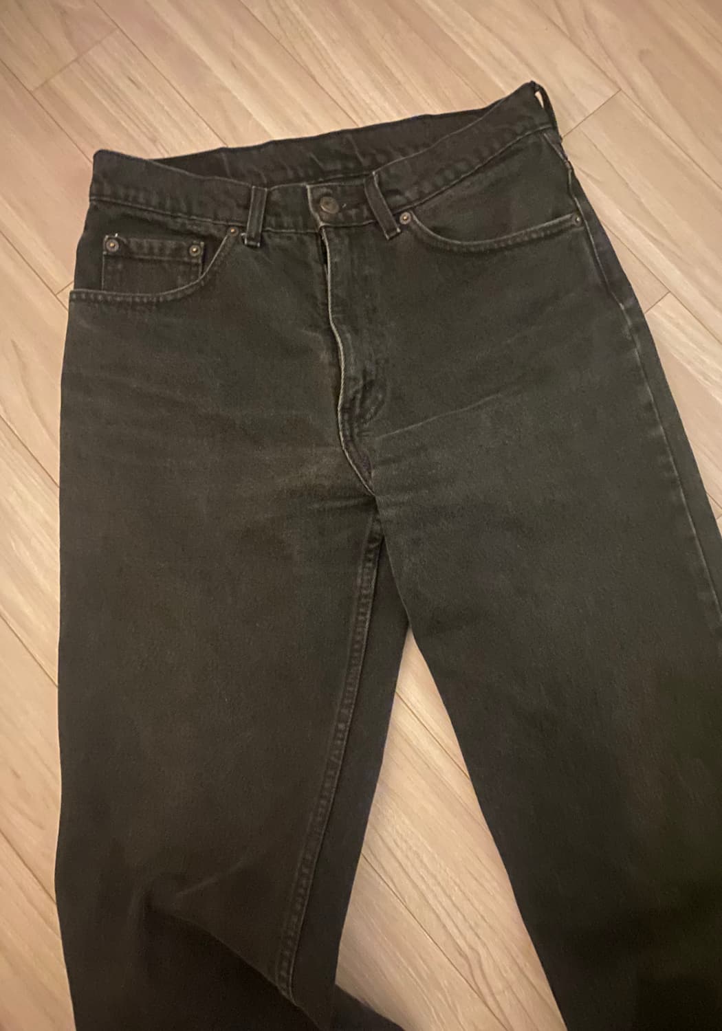 리바이스 506 흑청 데님 상품이미지1