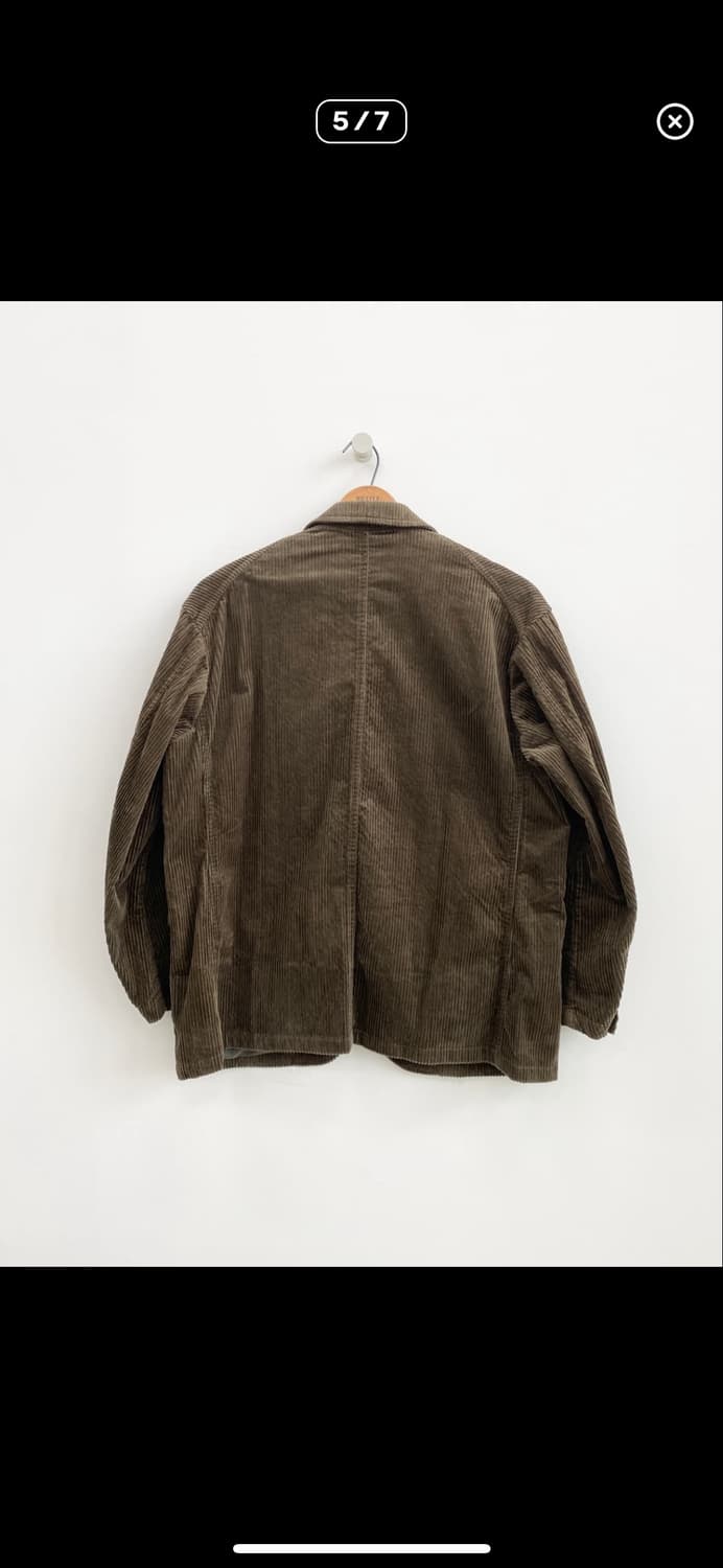 빔즈 쓰리버튼 코듀로이 자켓 S(100size) 상품이미지6