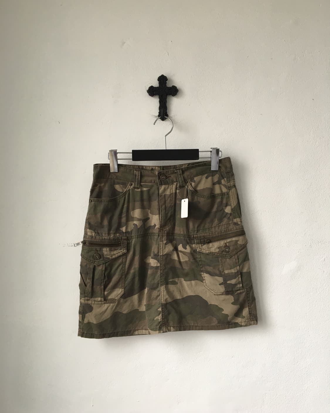 Camo pattern mini skirt 상품이미지1