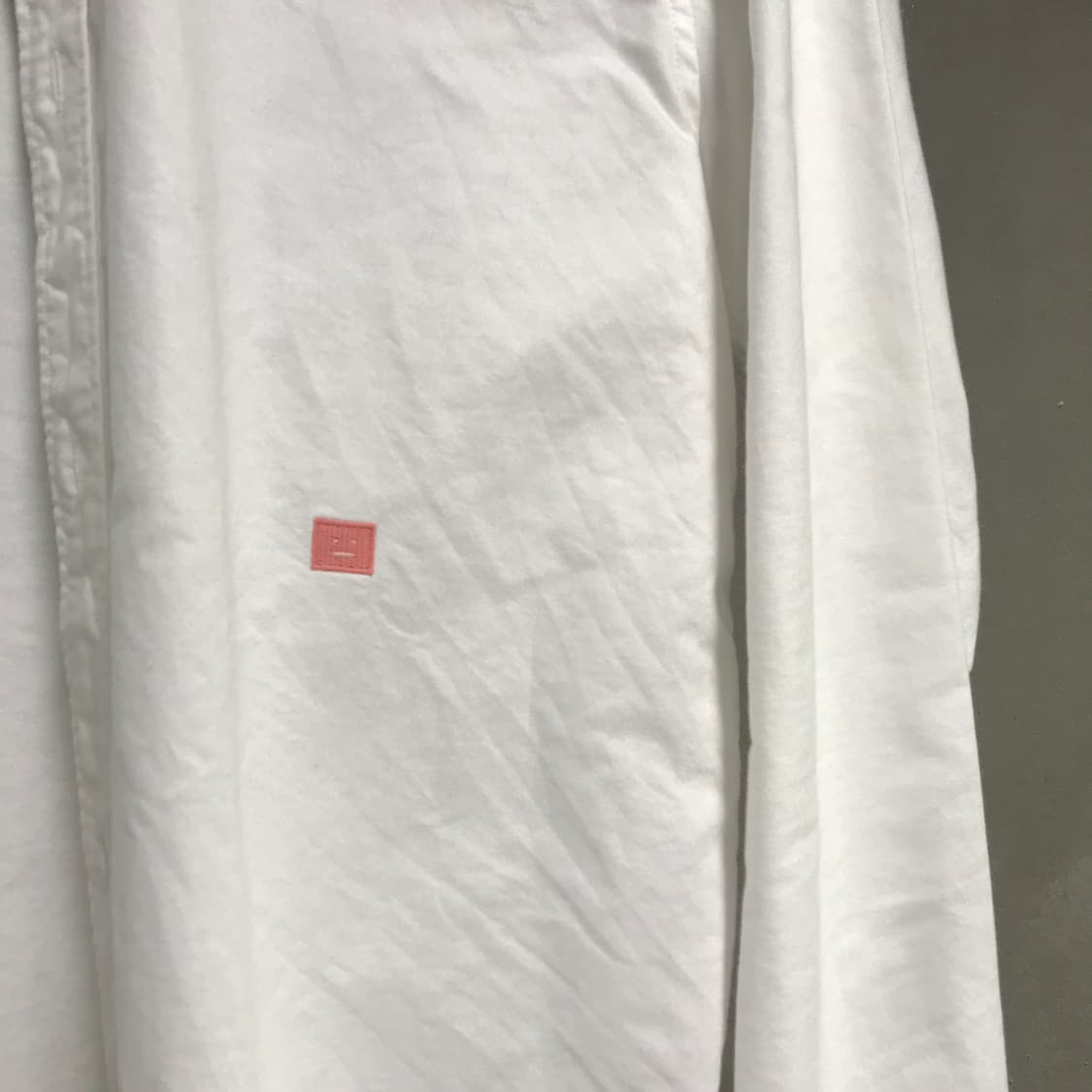 아크네 스튜디오 화이트 셔츠 L 상품이미지4