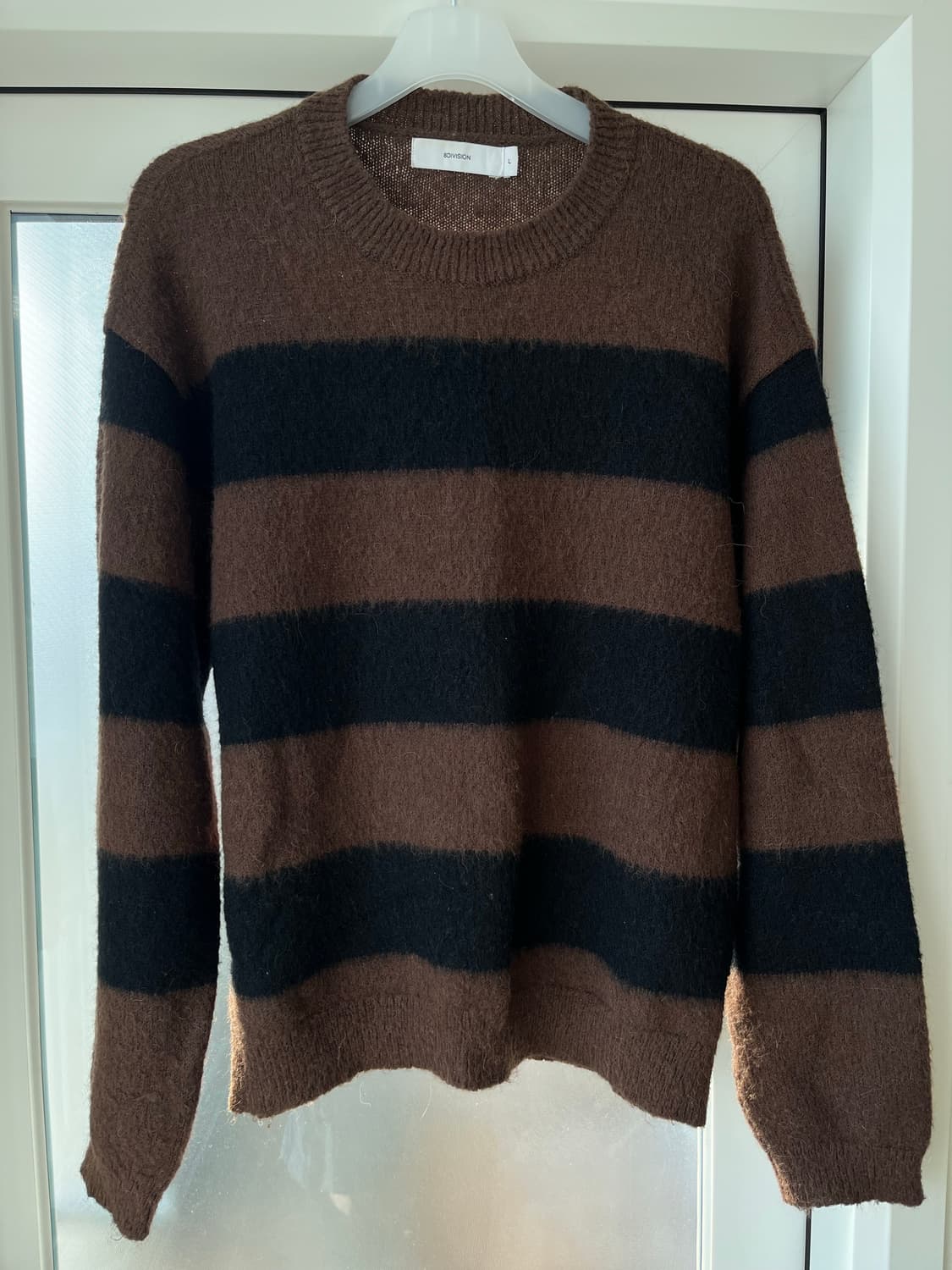 8division 모헤어 보더 스트라이프 스웨터 상품이미지5