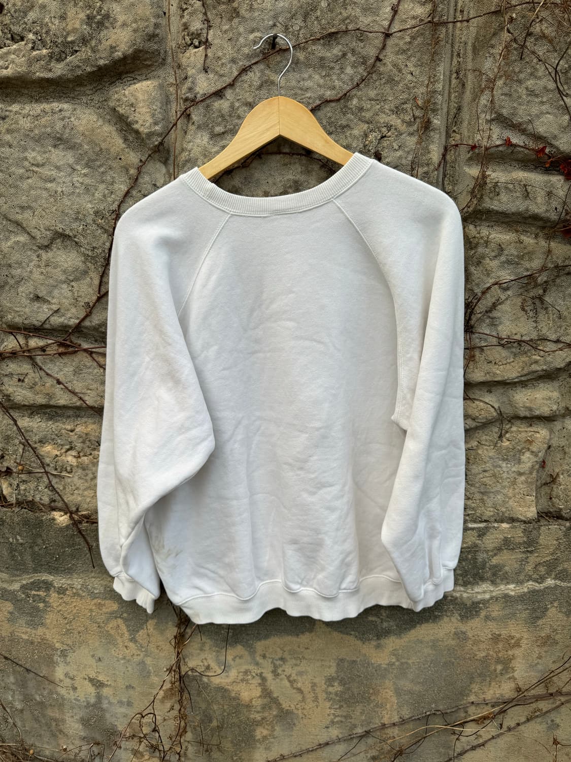 90s 루니툰즈 taz 골프 빈티지 자수 스웻 셔츠 맨투맨 화이트 상품이미지2