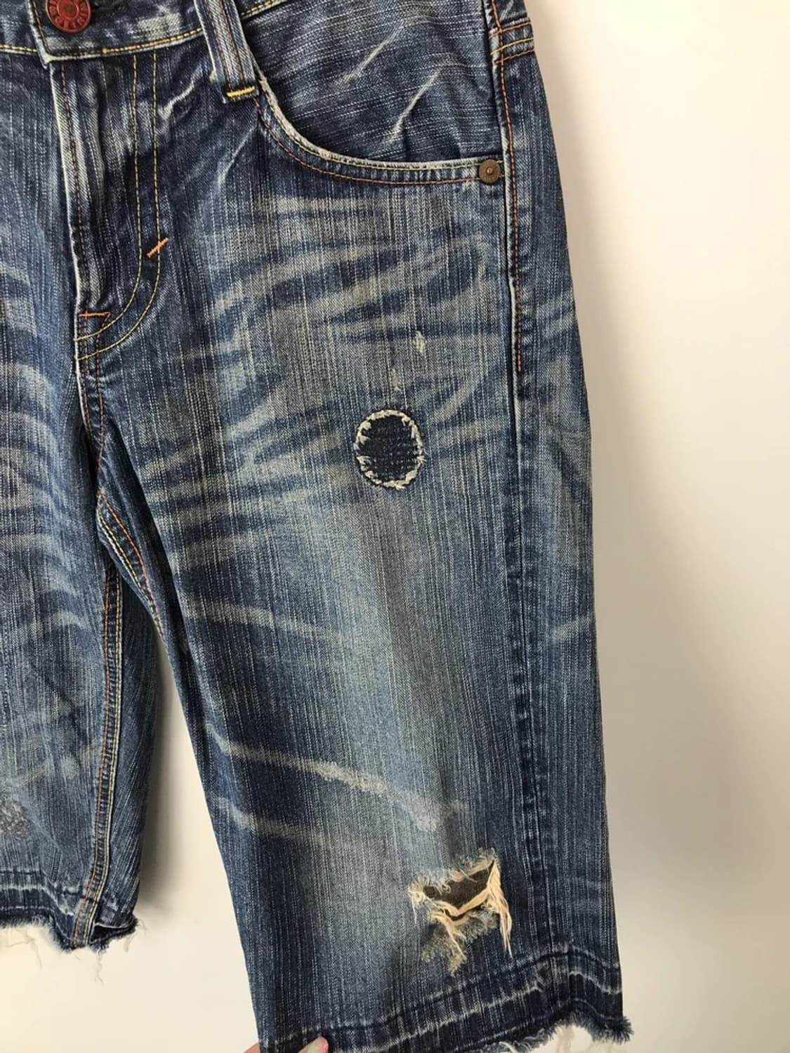 EDWIN Blue Trip 503 Denim Shorts 상품이미지6