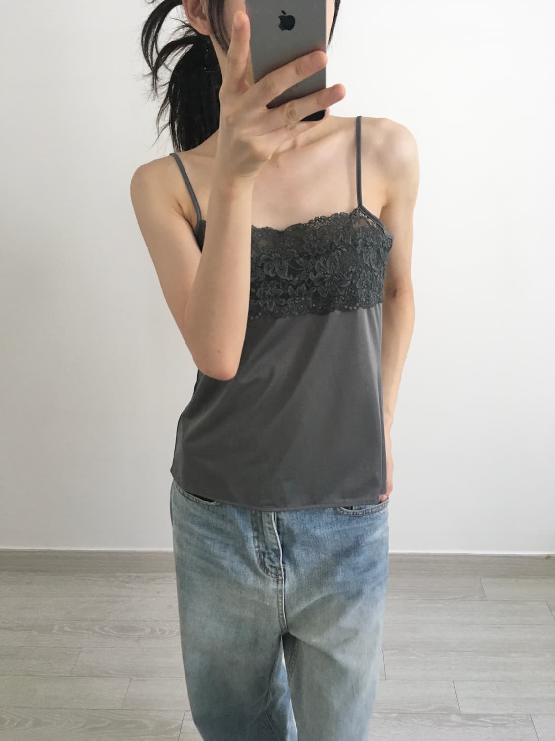 glossy satin slip 상품이미지3