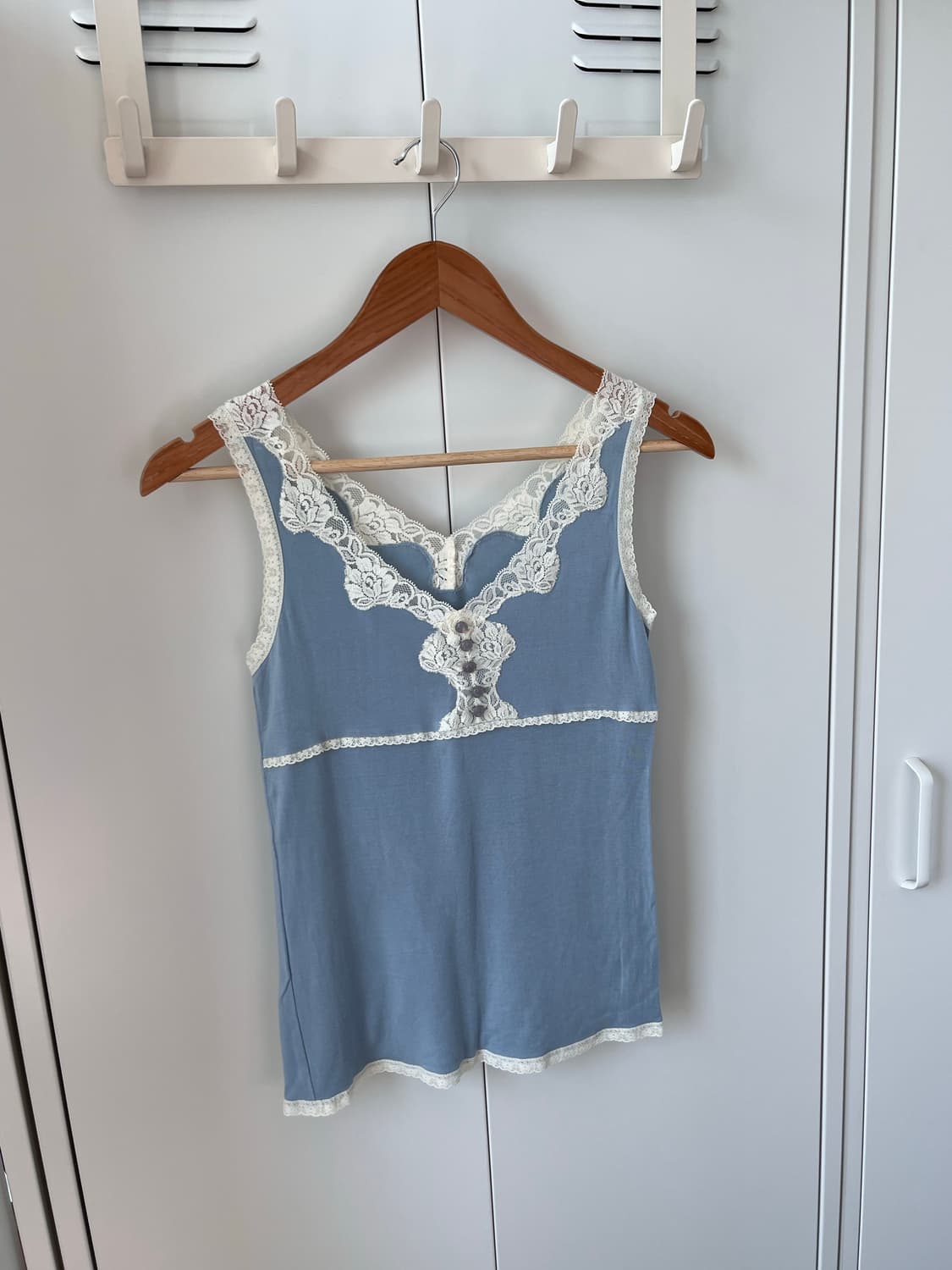 Gaminerie 소라 레이스 버튼 슬리브리스 상품이미지7