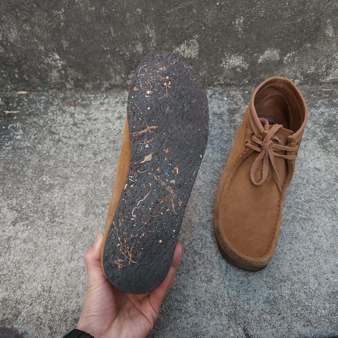 [270] Clarks x Carhart WIP 브라운 스웨이드 레더 상품이미지9