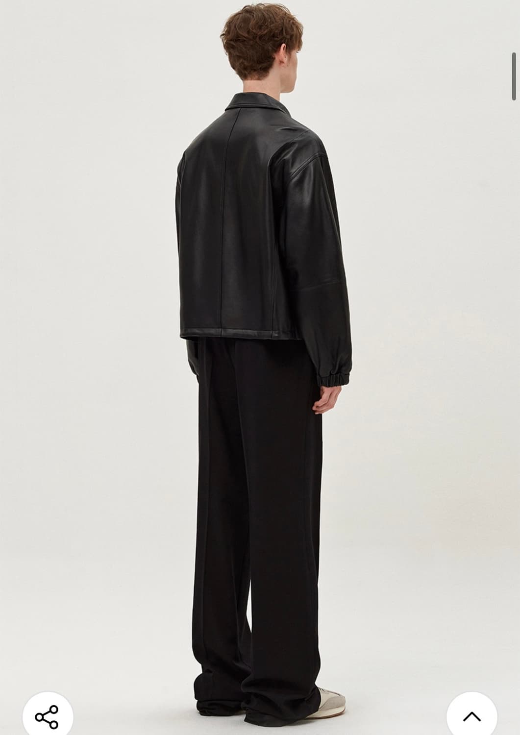 [100-105] 도프제이슨 오버핏 램스킨 자켓 상품이미지4