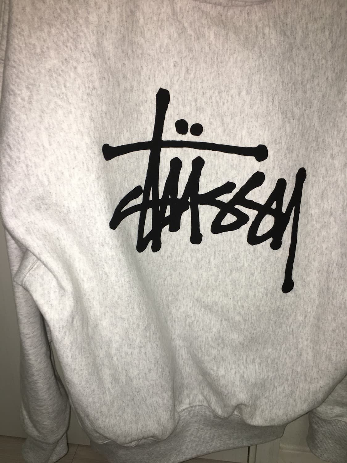 스투시 기모 멜란지 후드티 상품이미지2