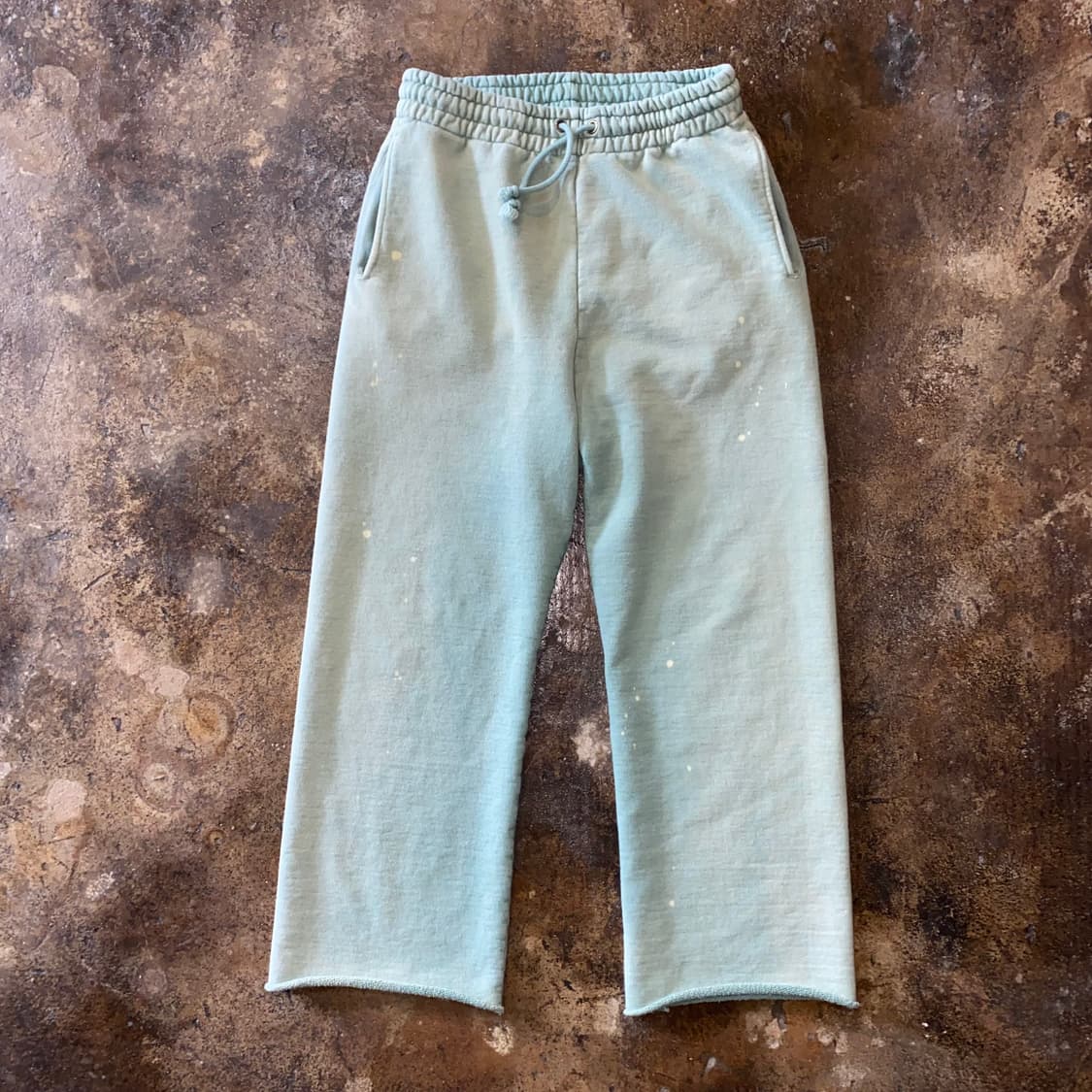 (L) bowwow 바우와우 페인트 에이징 스웻팬츠 상품이미지1