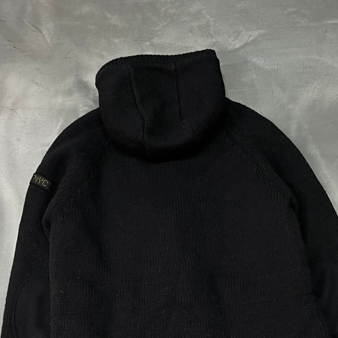  쇼트 더플 후드 가디건 y14746 상품이미지5