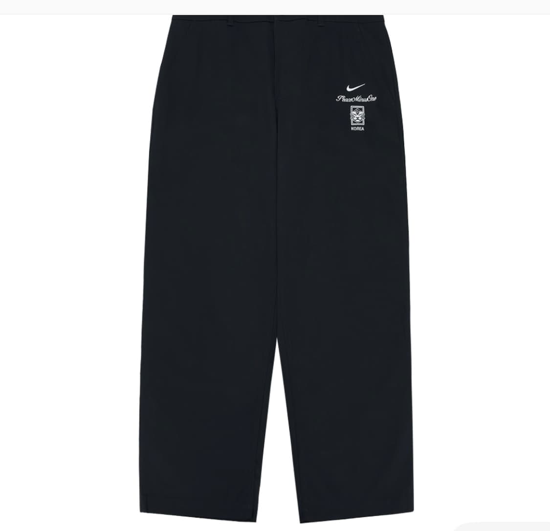 나이키 x 피스마이너스원 피마원 대한민국 치노 팬츠 블랙 상품이미지1