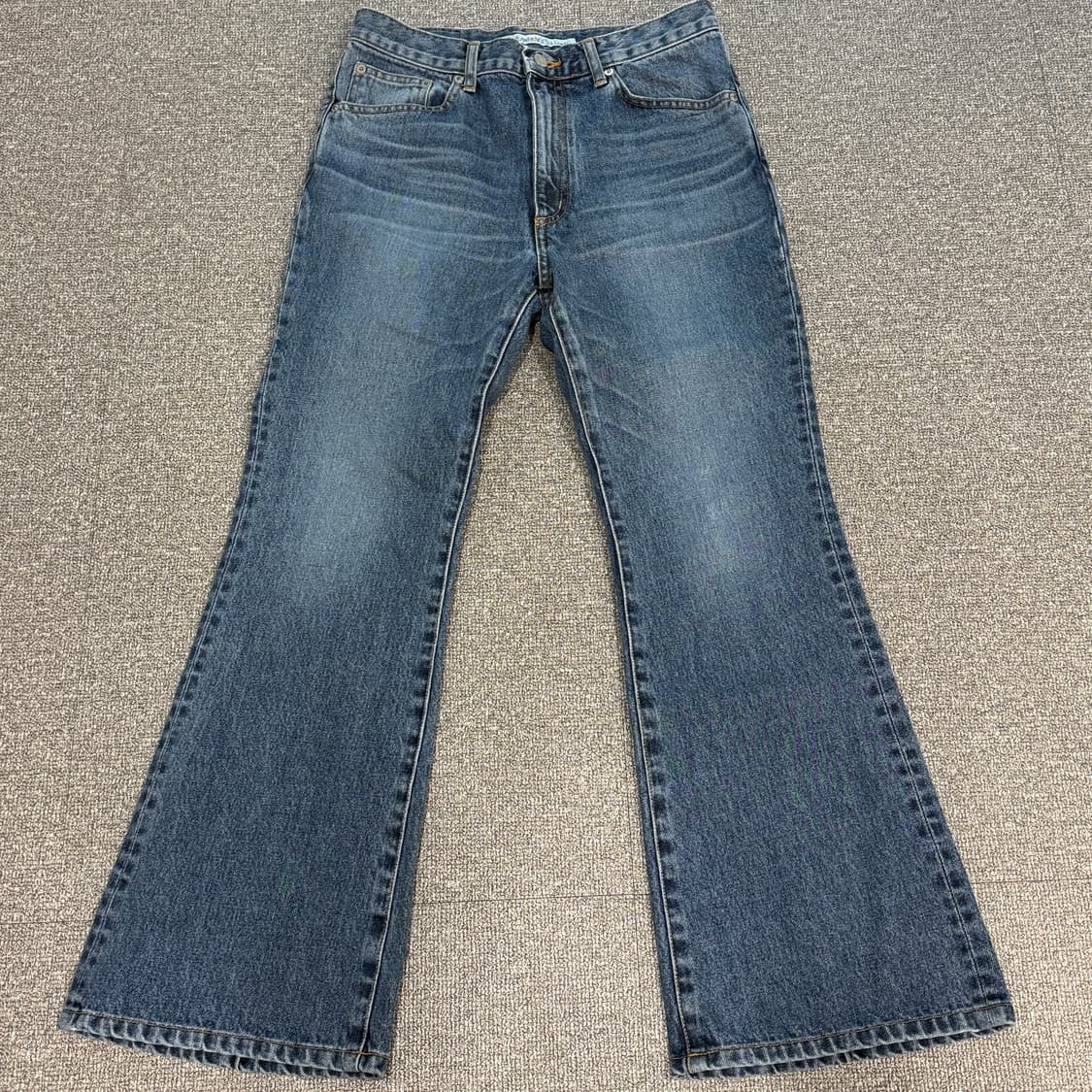 존 로렌스 설리반 슬래시 부츠컷 플레어 데님 팬츠 46 상품이미지1