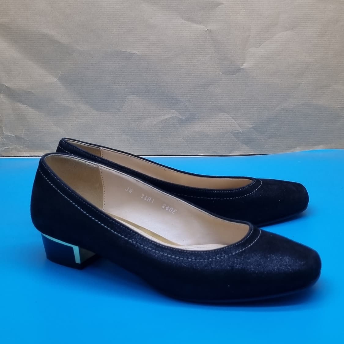 텐디 스웨이드 여성구두240 굽3 상품이미지1